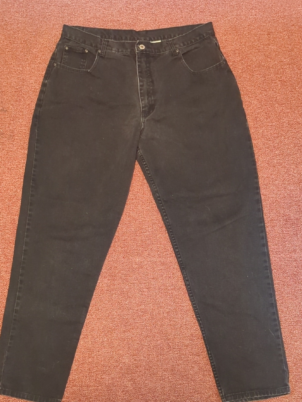 Vintage 90's Men's Nevada Jeans In Black Size 38